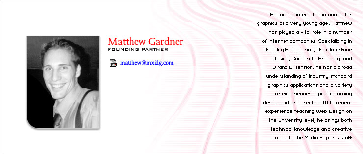 Meet Matthew Gardner