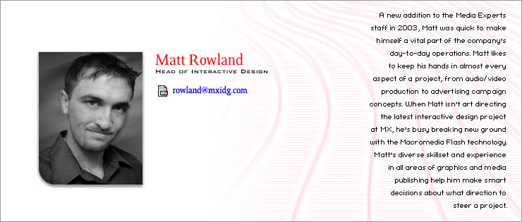 Meet Matt Rowland